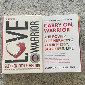 Love Warrior and Carry On, Warrior Books Glennon Doyle Melton